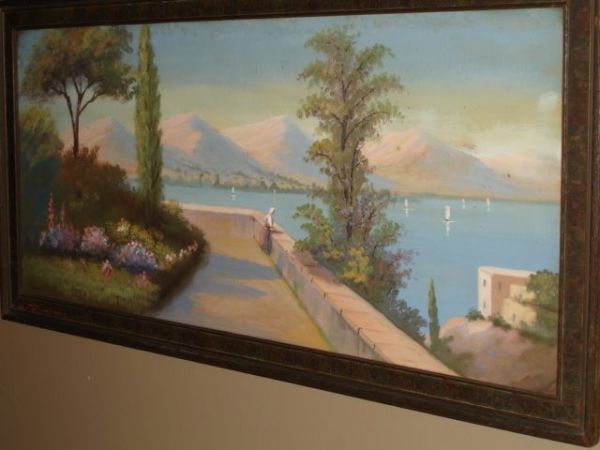Framed Pastel Signed Artist Randall - 2