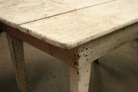 Antique Painted Farm Table