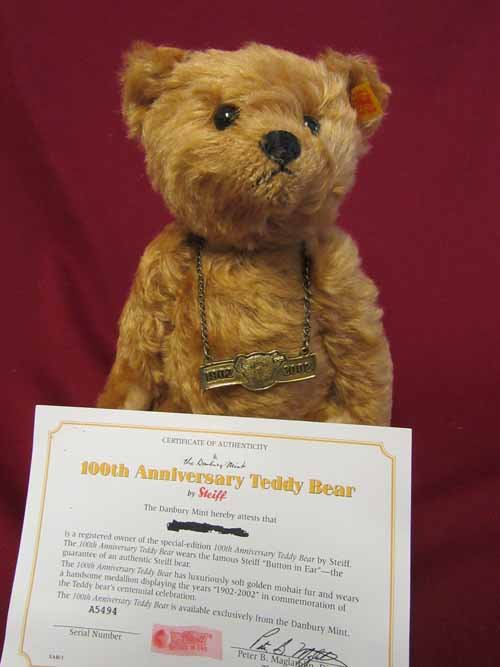 danbury mint teddy bears