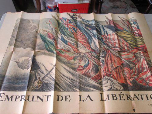 WWI Poster L'Emprunt de la Libération :by  Faivre, (1 of 10)