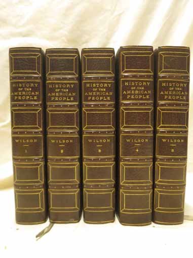 History of the American People Volumes I, II, III, IV, (1 of 4)