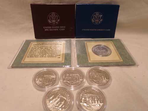 8 Commemorative Half dollars, 1893 Colombian expo, (4) (1 of 8)