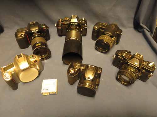 6 Cameras (4 Nikons, 1 Lumix, 1 Fujica): 6 Cameras (4 Nikons, 1 Lumix, 1 Fujica)