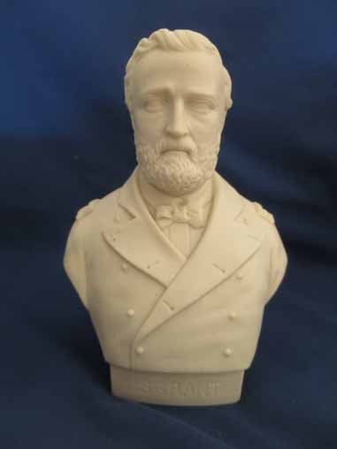 Parian bust of U. S. Grant.: Parian bust of U. S. Grant. 7x5.5.