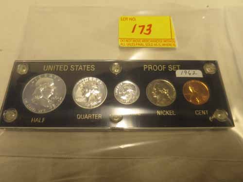 1962 PROOF Set in Capital holder (1 of 1)
