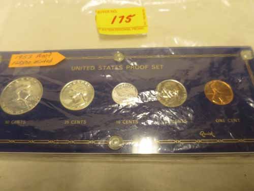1953 US Proof Set in Capital Holder - low mintage set (1 of 1)