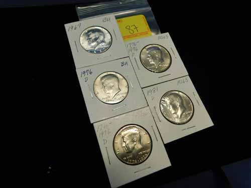 Kennedy Half Dollars (1 of 1)