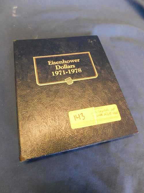 Complete Eisenhower Silver Dollar Proofs Set (1 of 2)