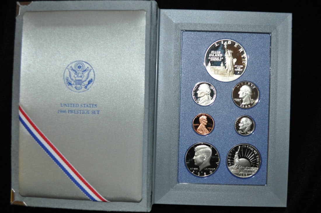 1986 United States Mint Prestige Proof Set (1 of 1)
