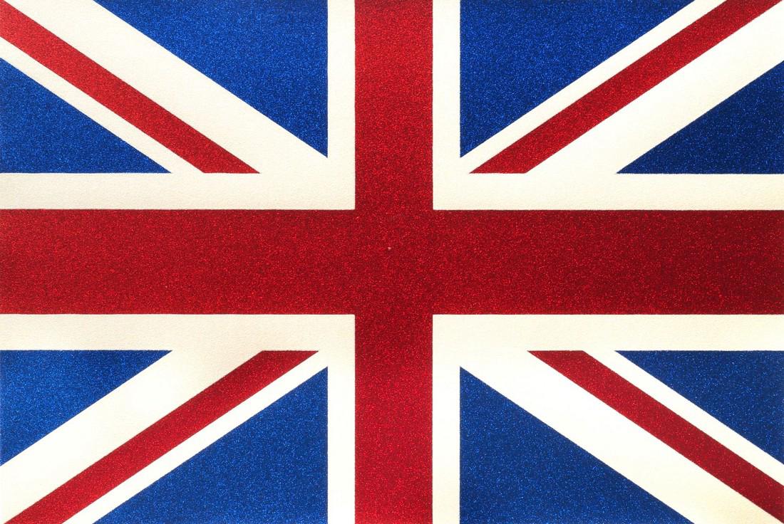 Sir Peter Blake CBE RDI, British b.1932- ''Union: Sir Peter Blake CBE RDI, British b.1932- ''Union Flag'', 2016; screenprint with glitter, signed and numbered 3/75 in pencil, published by CCA Galleries, Tilford, 89x72cm, (ARR)