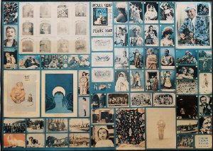 Sir Peter Blake RA, British b.1932- ''Studio: Sir Peter Blake RA, British b.1932- ''Studio Tackboard'', 1971; screenprint in colours, signed with black pen, 96x136cm, (may be subject to Droit de Suite) Provenance: purchased by the current owner f