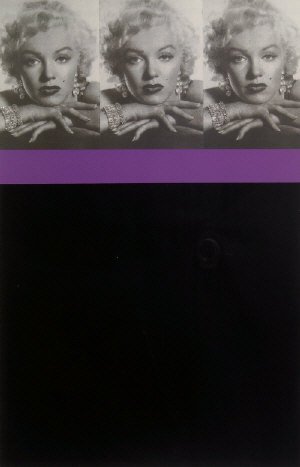 Sir Peter Blake RA, British b.1932-''Marilyn Monroe,: Sir Peter Blake RA, British b.1932-''Marilyn Monroe, Black'' 2009, publ. CCA Galleries, Tilford; screenprint in colours with diamond dust, signed and numbered 8/175 in pencil, with publisher's blind s