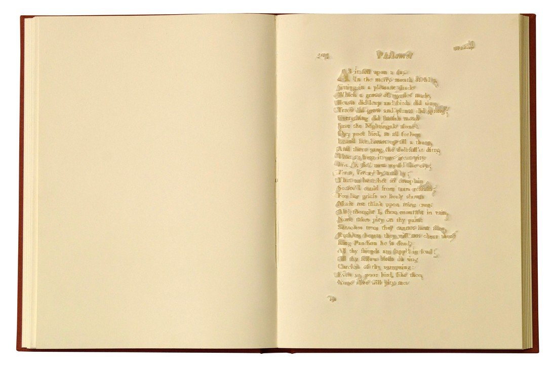 Jonathan Callan, British b.1961- ''Poem'' 2000;: Jonathan Callan, British b.1961- ''Poem'' 2000; sculpture-volume, mixed media, signed, dated 2000, numbered 7/100 and inscribed Publishers proof in pen, 26X39X2.5cm, (Book) (may be subject to Droit de