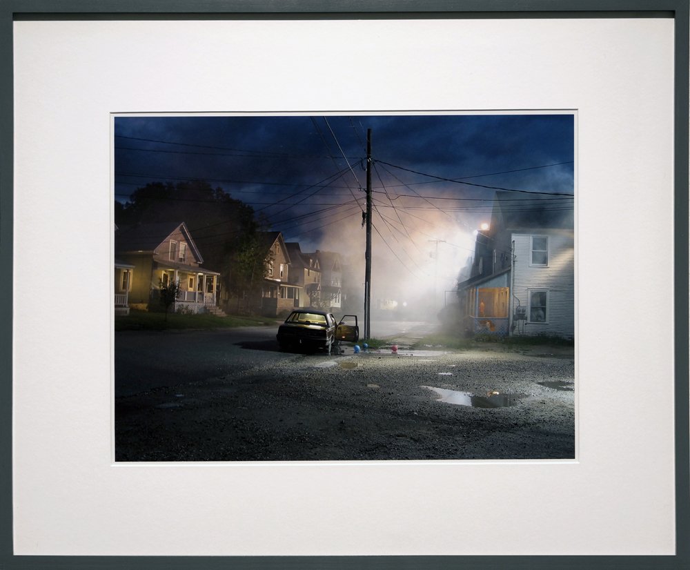 Gregory Crewdson (born 1962) Production Still (Clover: Gregory Crewdson (born 1962) Production Still (Clover Street), 2005 digital chromogenic print 12 x 16 x 0 inches: image 30.5 x 40.6 x 0 cm 14 x 18 x 0 inches: paper 35.6 x 45.7 x 0 cm 20 x 24 x 1.5 in