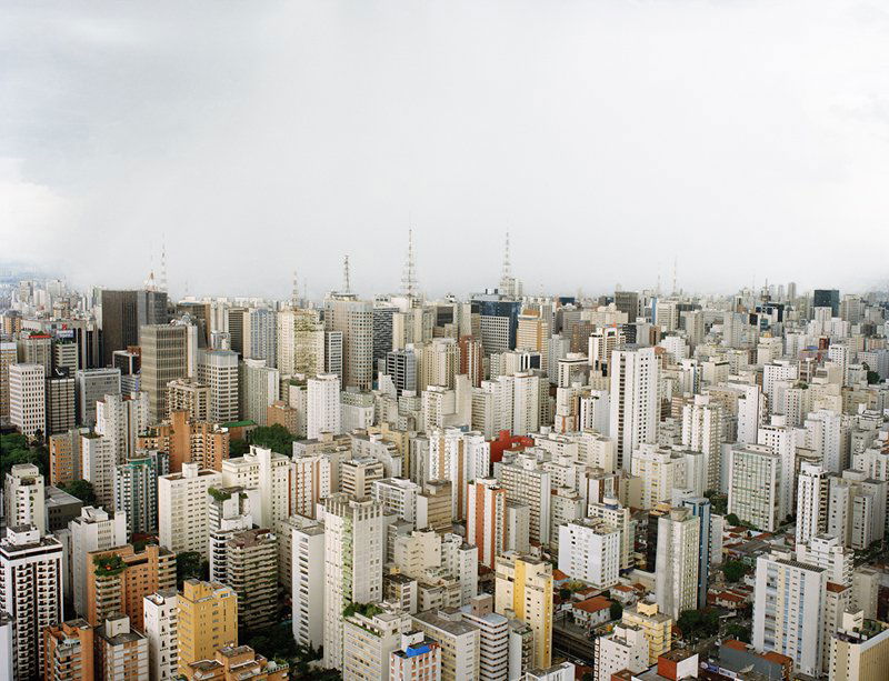 Scott Peterman (born 1968) Sao Paulo, 2004: Scott Peterman (born 1968) Sao Paulo, 2004 c-print 11.25 x 15 inches: image 28.6 x 38.1 cm 20 x 24 inches: mounted and framed Edition ap/2. Peterman explores the balance between form and function in h