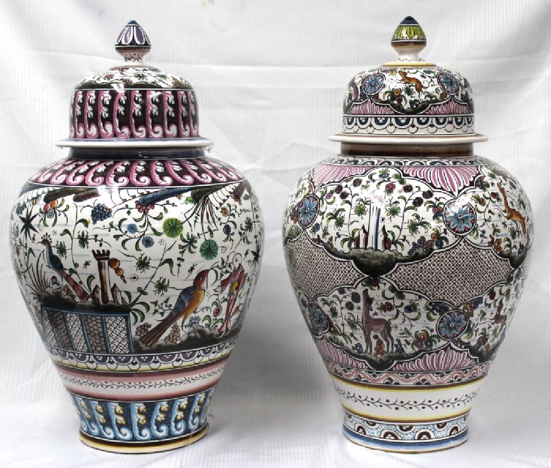 Pair of Lidded Ginger Jars (1 of 9)