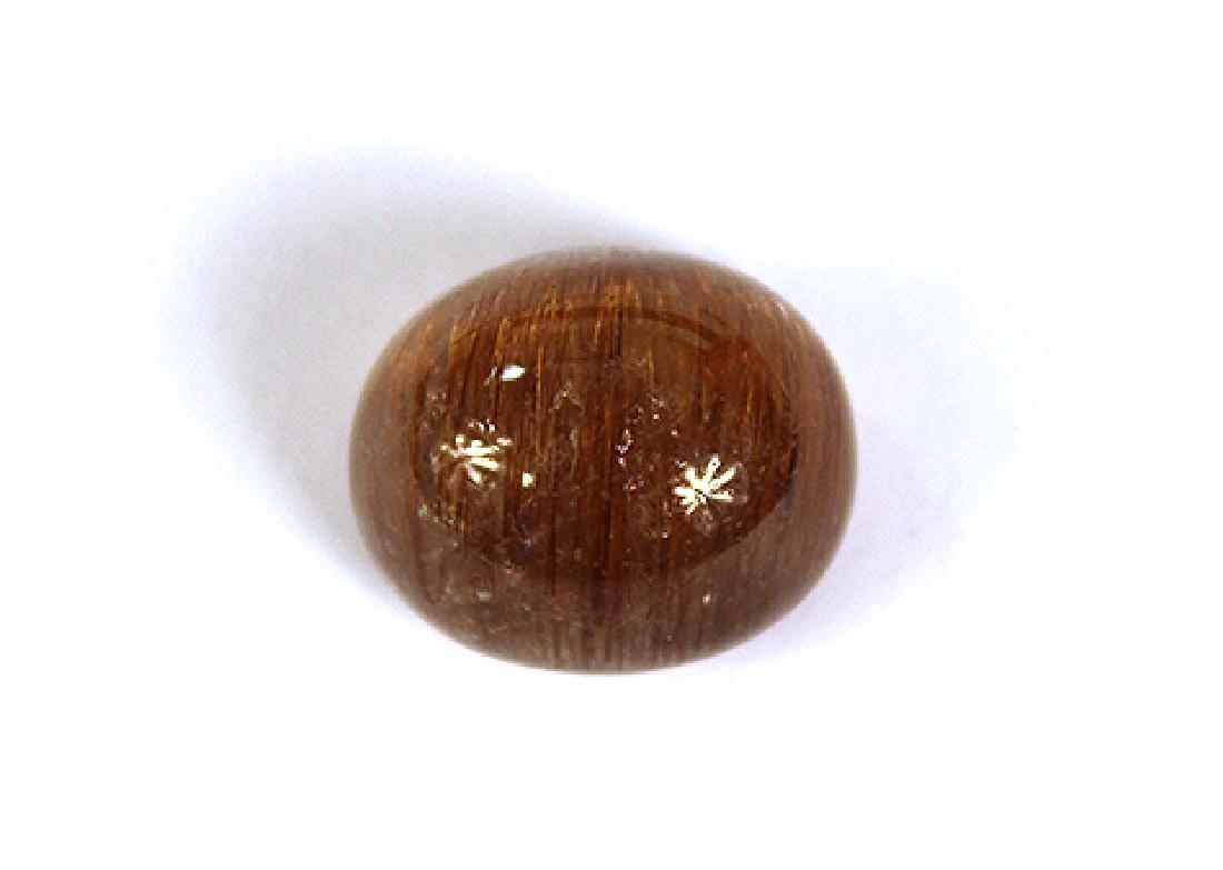 31.67 CT Cat's Eye Rutilated Quartz Gemstone (1 of 4)