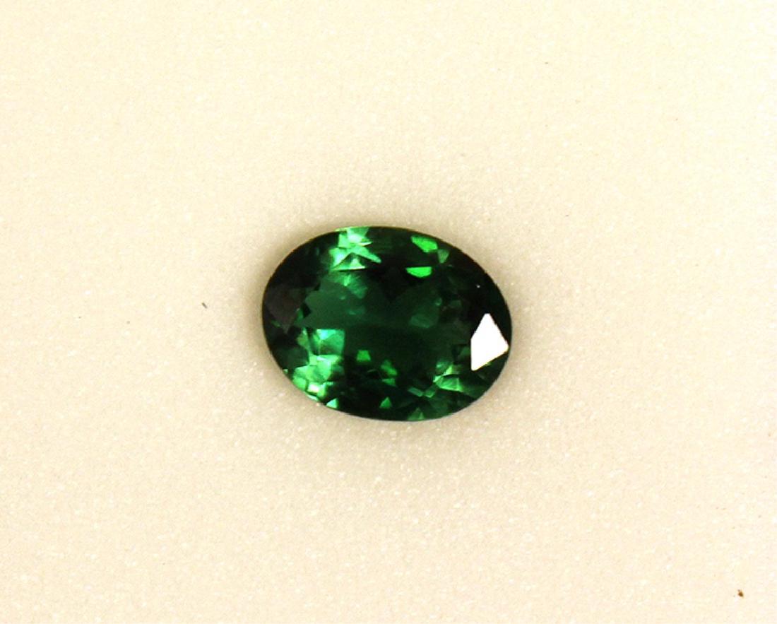 1.30 CT MIN Oval Chrome Tourmaline Gemstone (1 of 5)