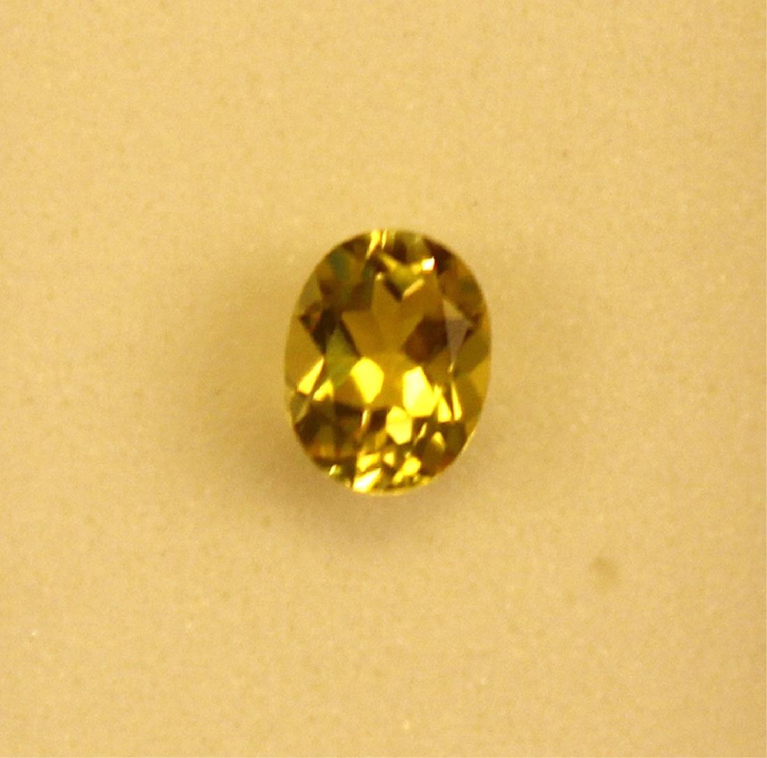 .30 CT MIN Oval Canary Tourmaline Gemstone (1 of 4)