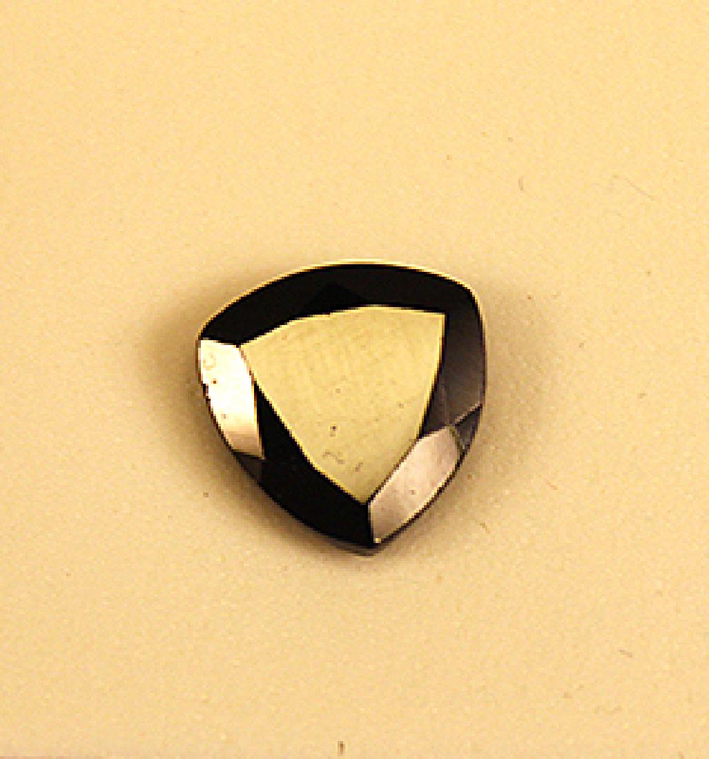 3.50 CT MIN 10x10MM Black Spinel Gemstone: 3.50 CT MIN 10x10MM Black Spinel gemstone.