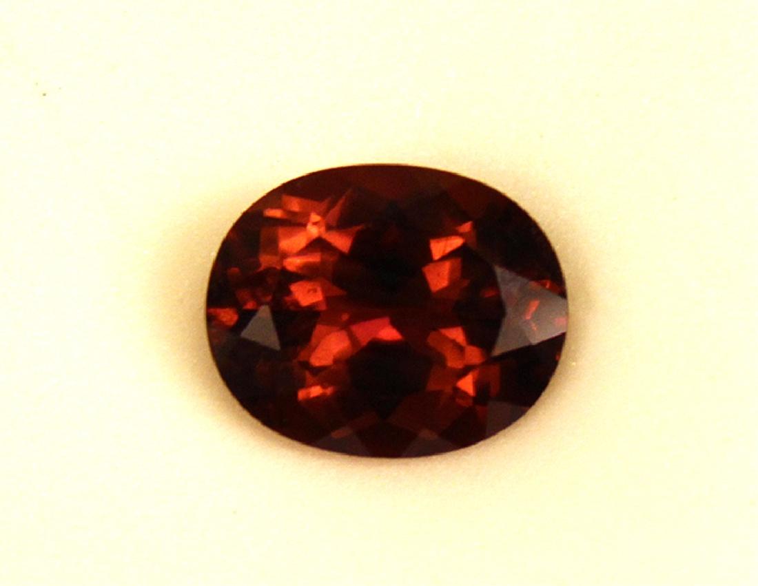 4.01 CT Oval Rubellite Tourmaline Gemstone (1 of 4)