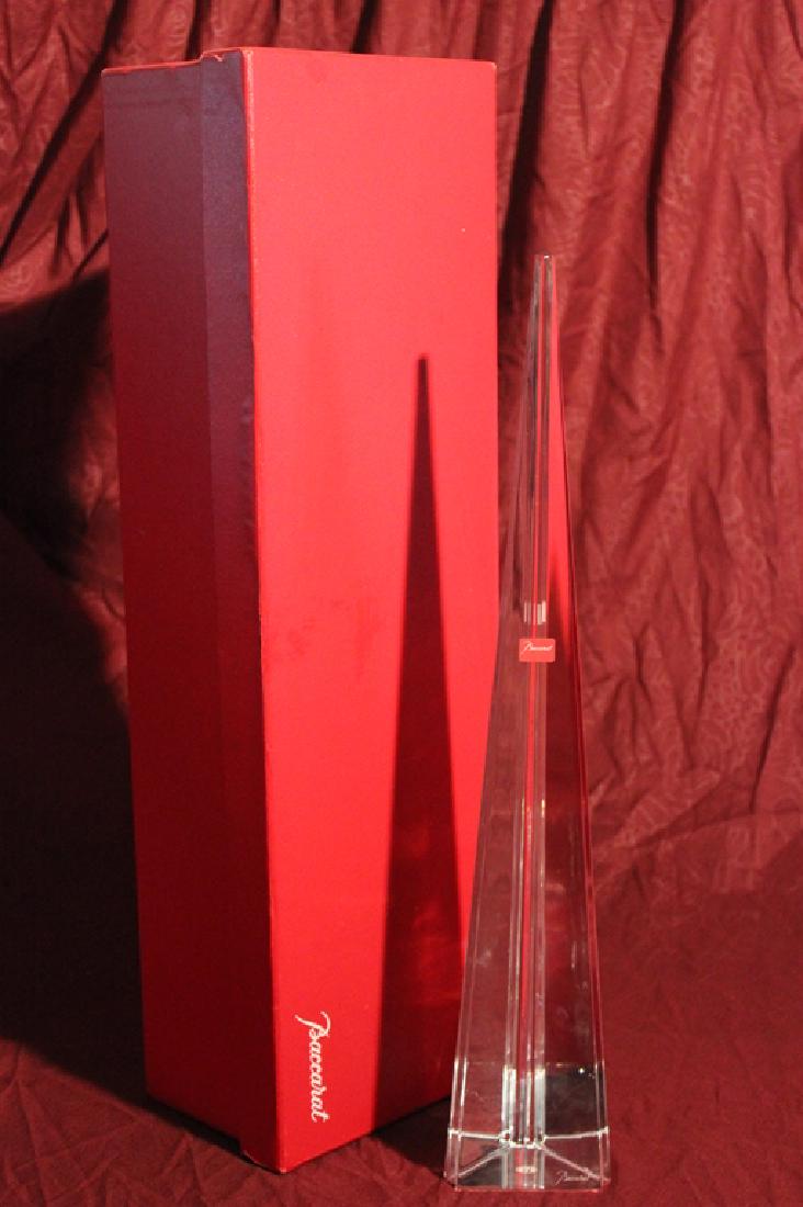 Baccarat Crystal Obelisk with Box (1 of 6)