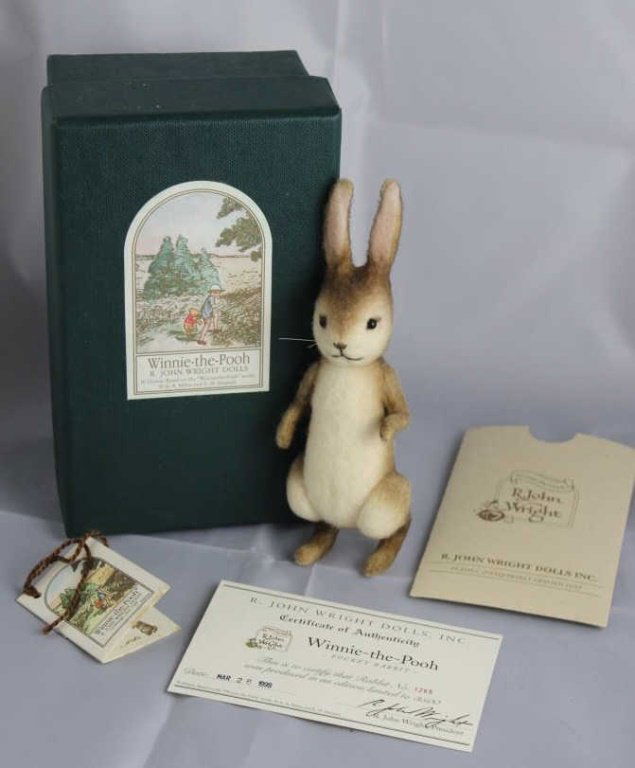 Robert John Wright Dolls Pocket (Rabbit) Rabbit-689 (1 of 5)