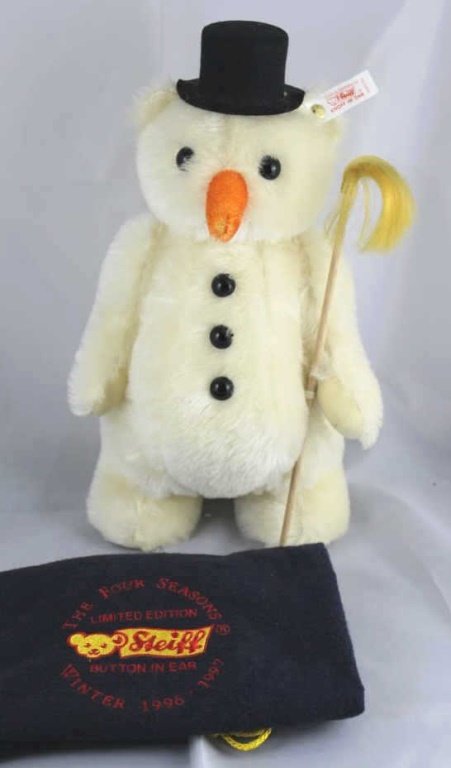 Steiff Teddy Bear - Snowman in the bag (Winter/Chr (1 of 4)