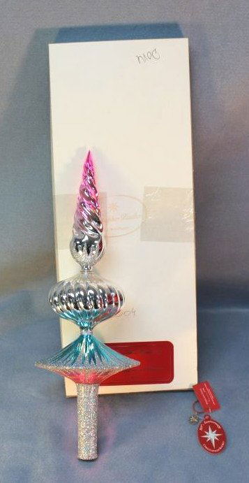 Christopher Radko Whirlaway Finial (1 of 3)