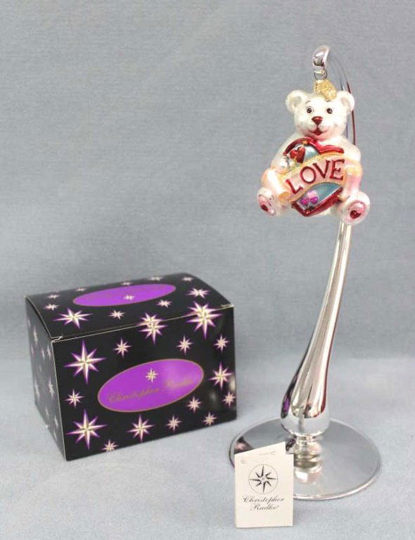 Christopher Radko "Teddy Valentine" Ornament (1 of 5)