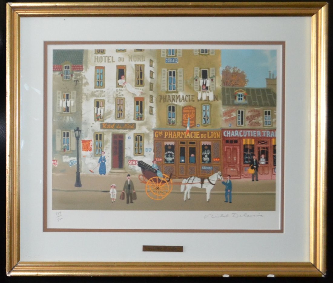 Michel Delacroix (born 1933), France, Lithograph (1 of 2)