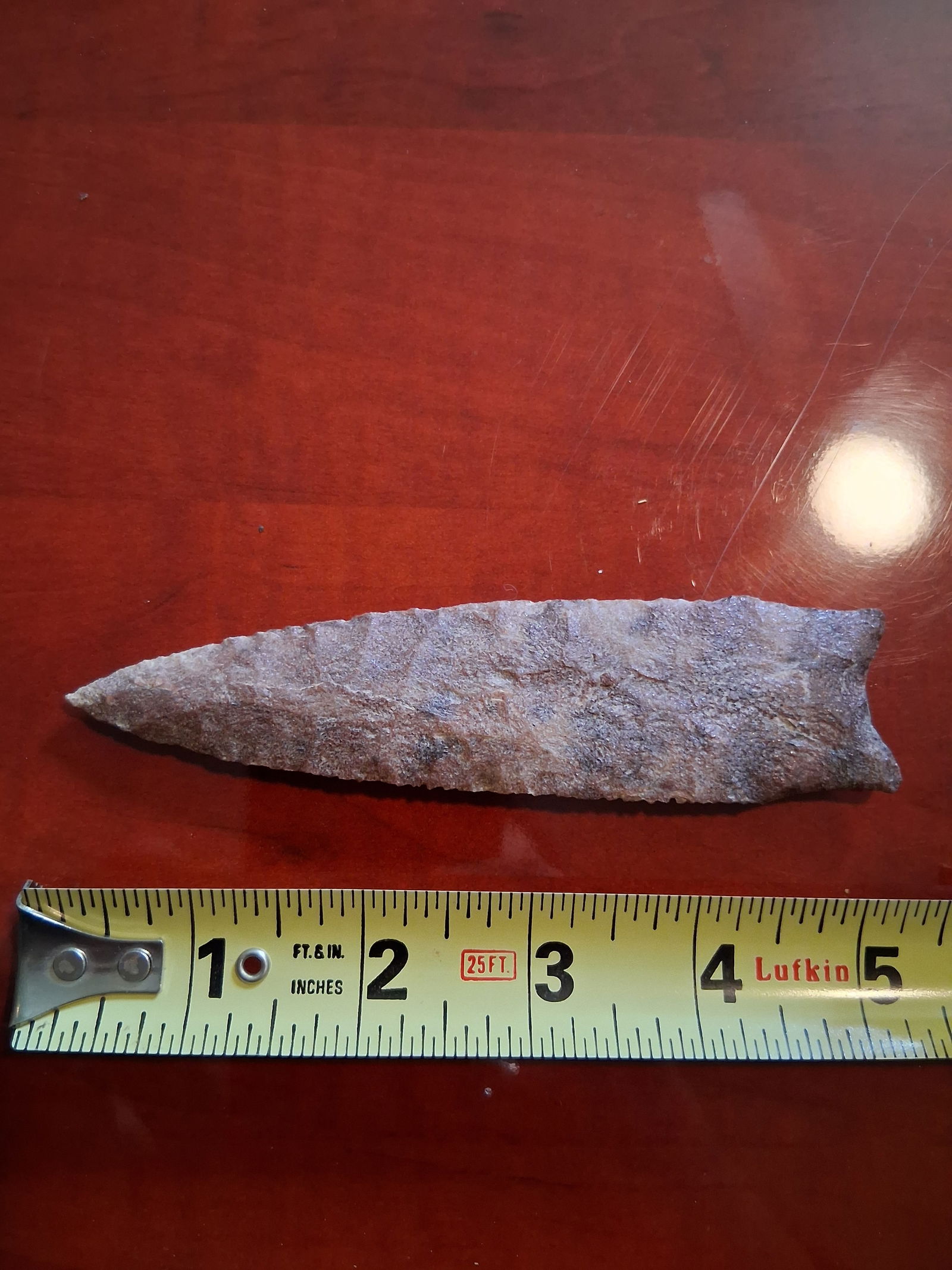 Arrowhead and 5 and quarter inch (1 of 1)
