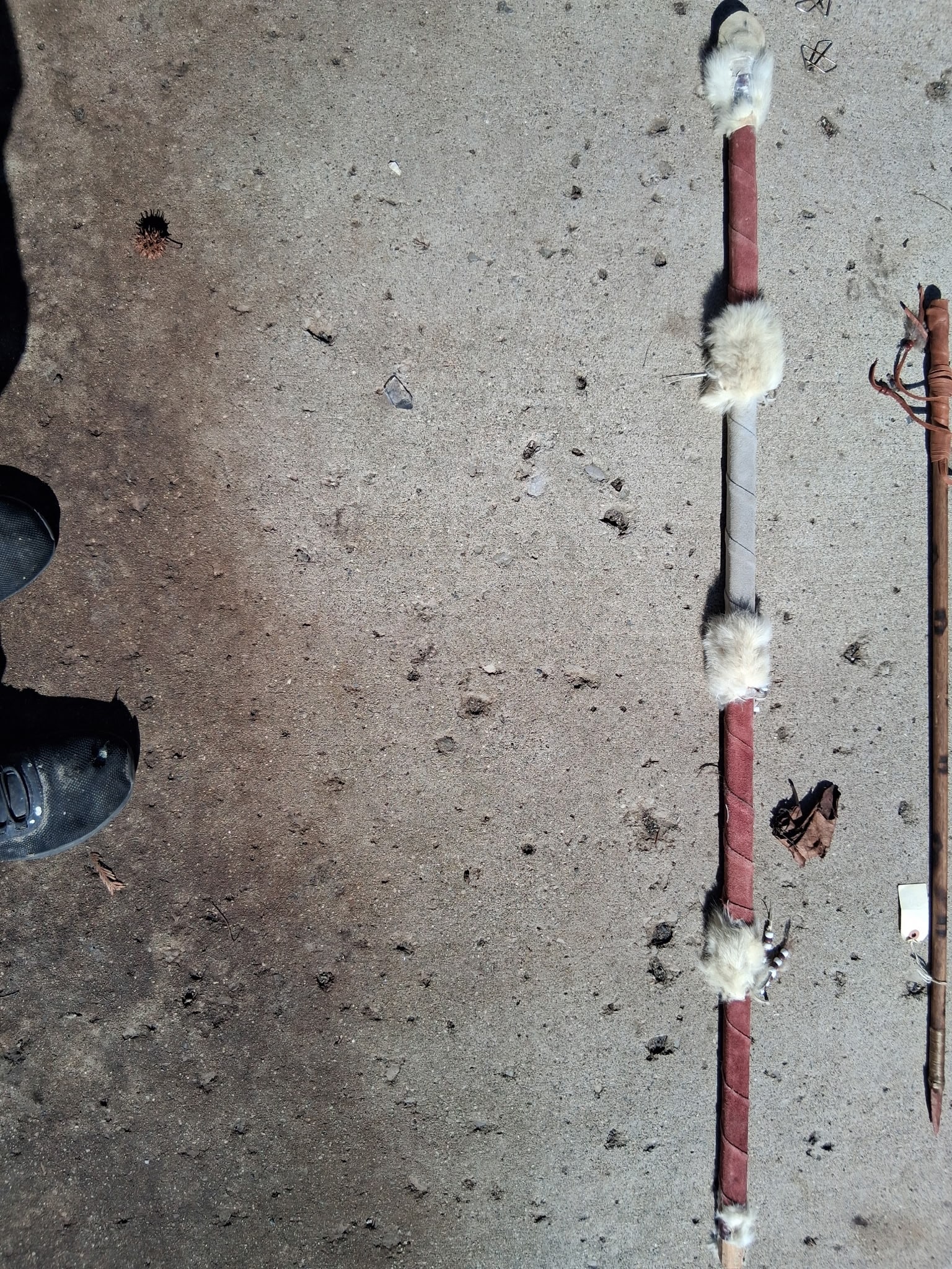 Contemporary Crafted Spear: Contemporary Crafted Spear.