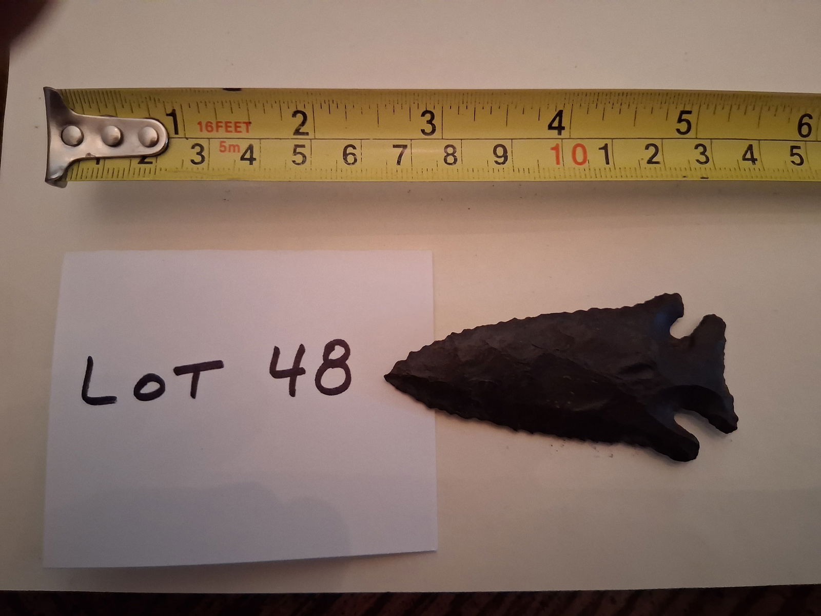 Prehistoric Corner Tanged Blade: Prehistoric Corner tanged blade.