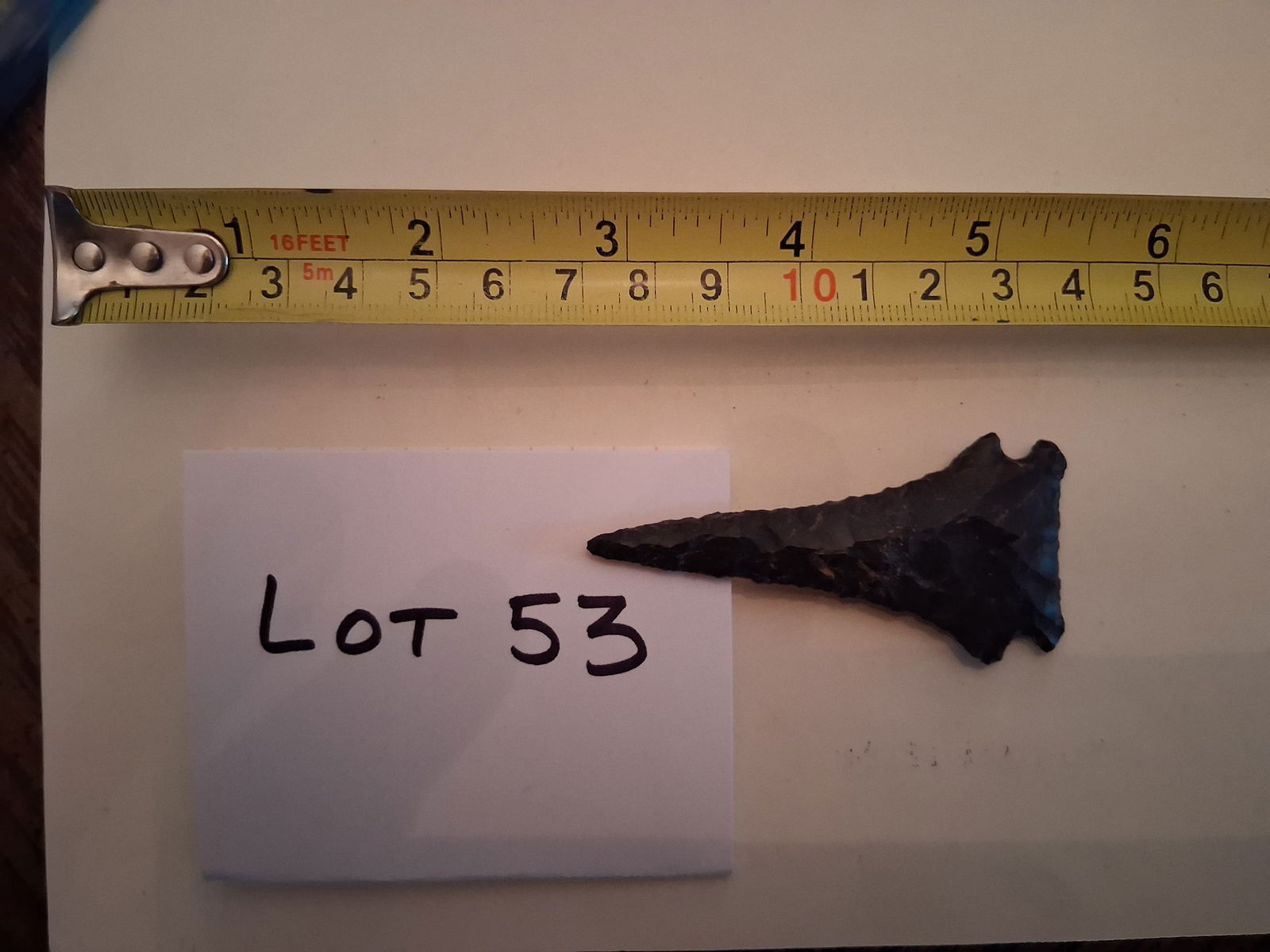 Prehistoric Arrowhead: Prehistoric point. Prehistoric Arrowhead. Very nice example.