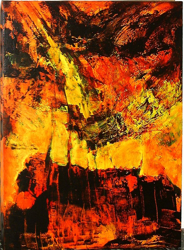 Johannes M. DALLER, painting, signed: Johannes M. DALLER born in 1950 in Baden near Vienna Without title acryl on canvas canvas: ca. 27,55 x 19,68 inches in very good condition Johannes M. DALLER geb. 1950 in Baden bei Wien Ohne Titel Acr