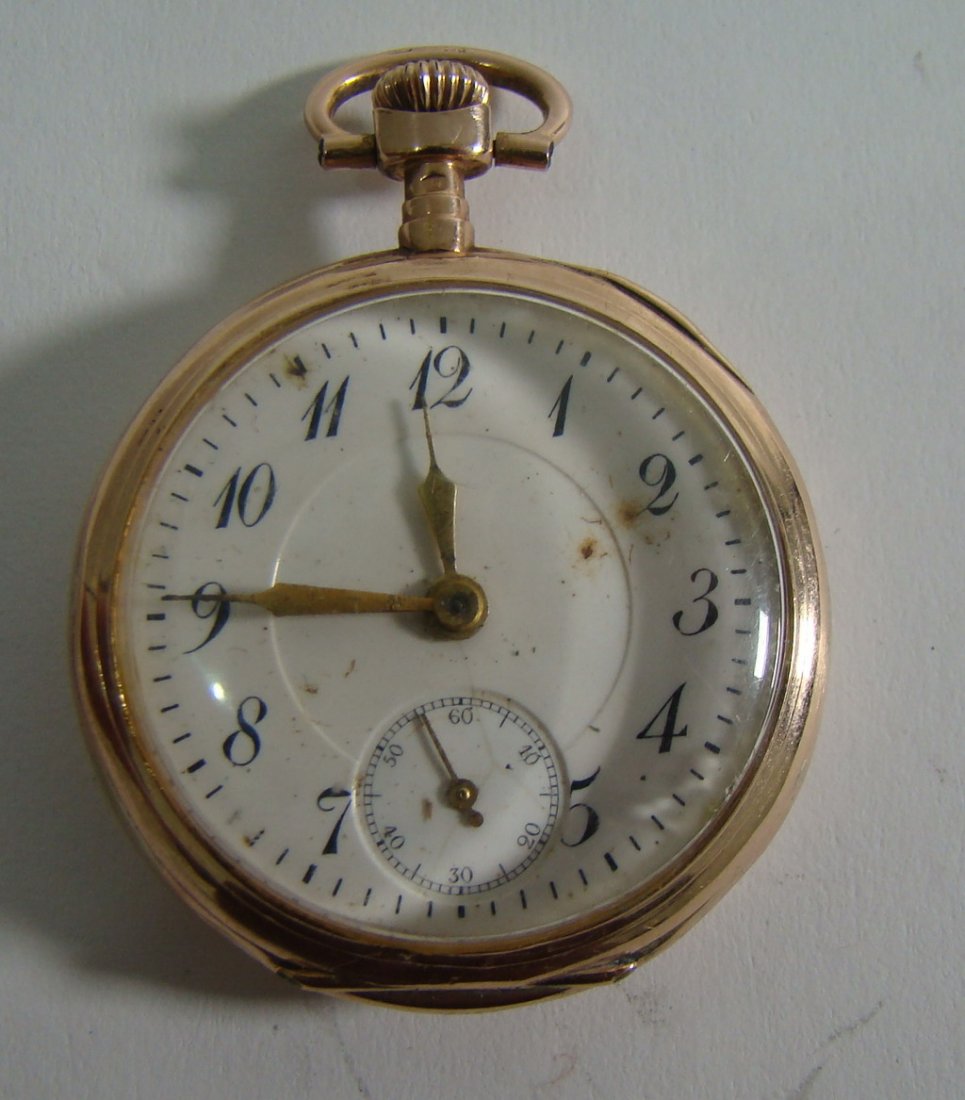 POCKET WATCH ZENITH GOLD (1 of 5)