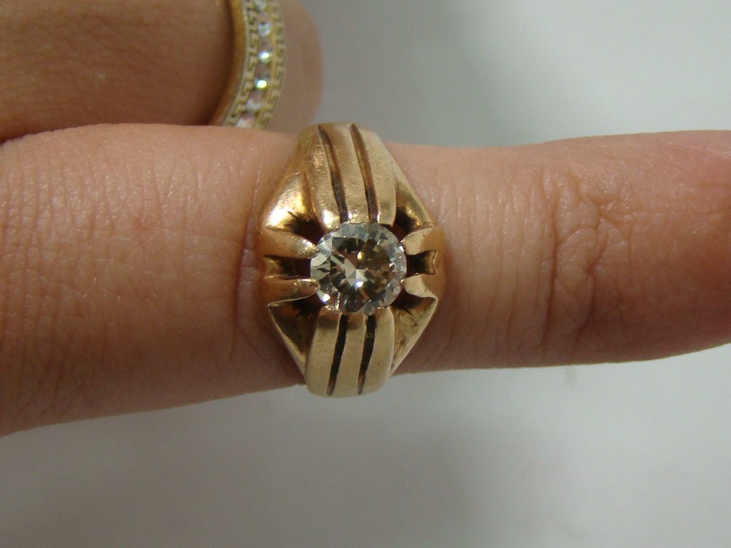 GOLD  RING DIAMONT (1 of 4)