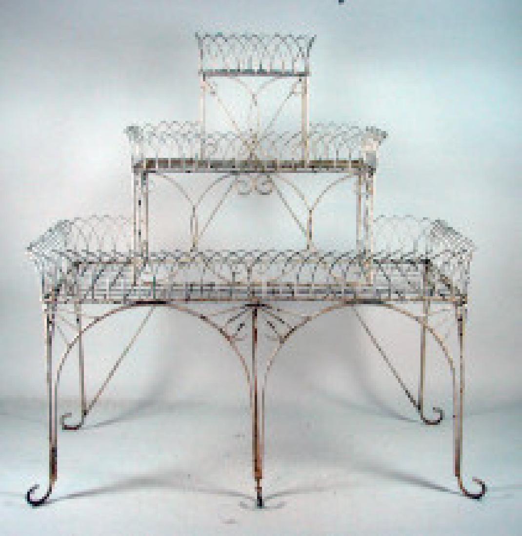 Victorian Wire Plant Stand (1 of 5)