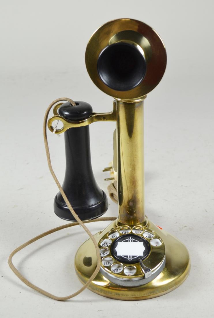 Brass Candlestick Telephone