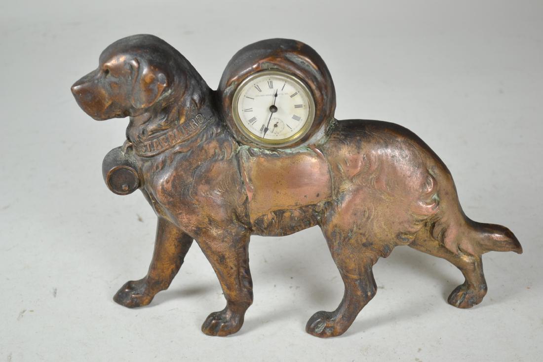 Copper St Bernard Clock (1 of 1)