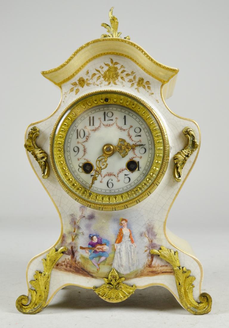 French China Mantle Clock (1 of 1)