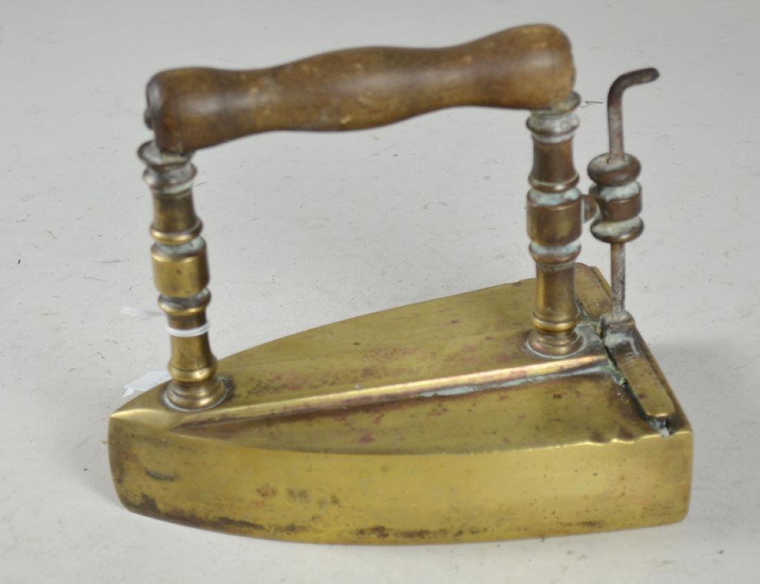 Solid Brass Sad Iron (1 of 1)