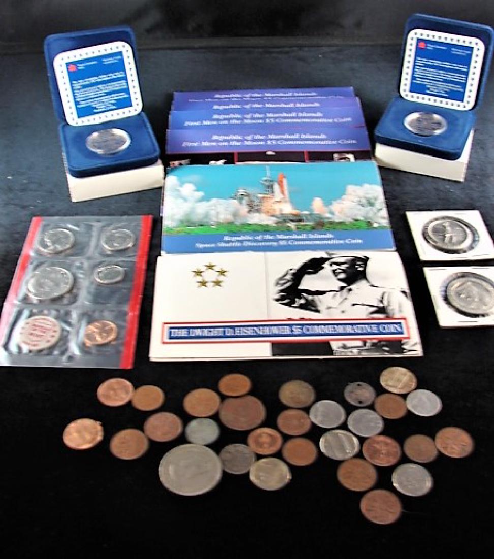 Misc Lot Foreign Coins & Tokens (1 of 1)