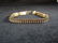 14K Yellow Gold Link Diamond Bracelet