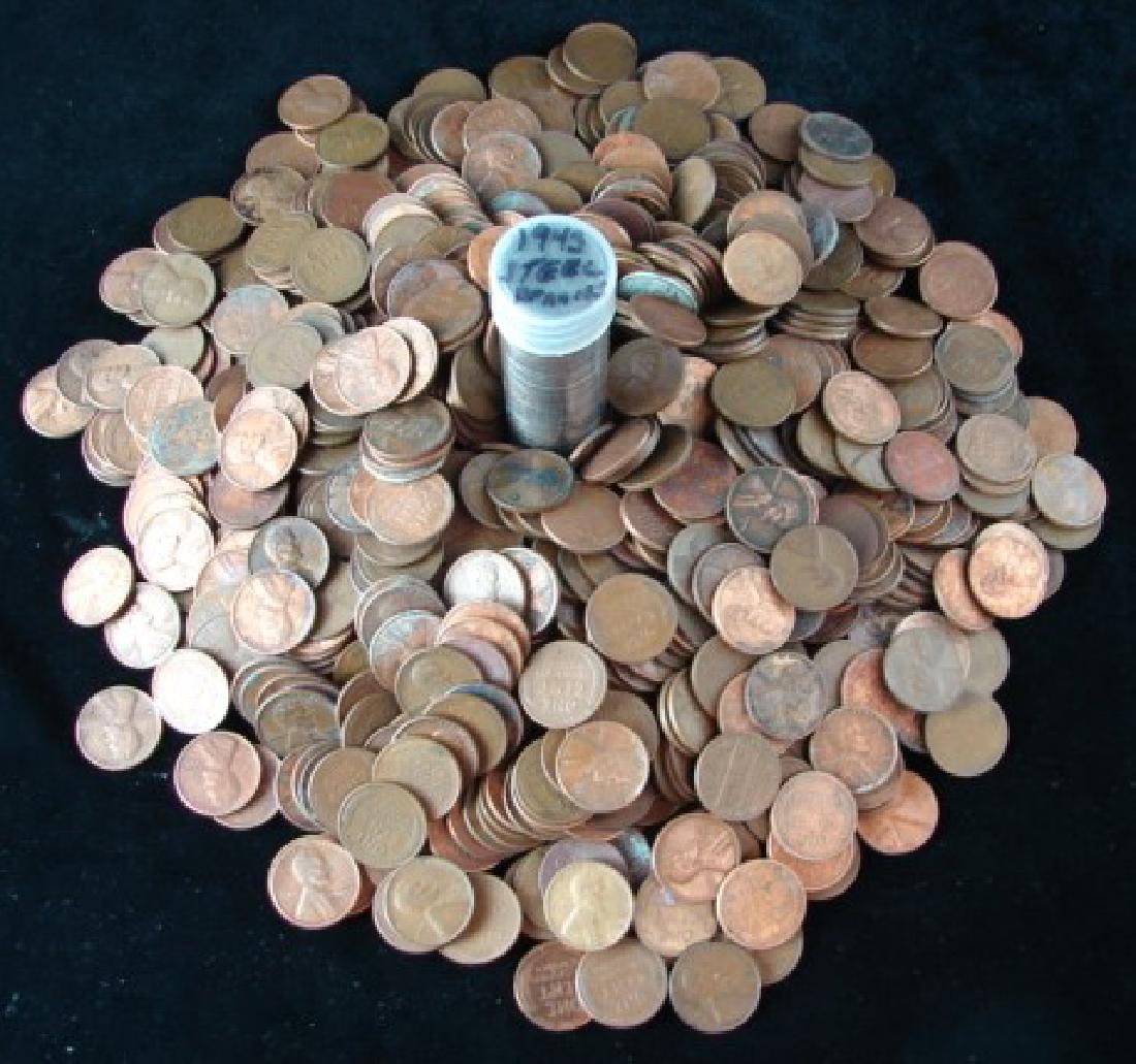 Approximately 600 Wheat Cents (1 of 1)