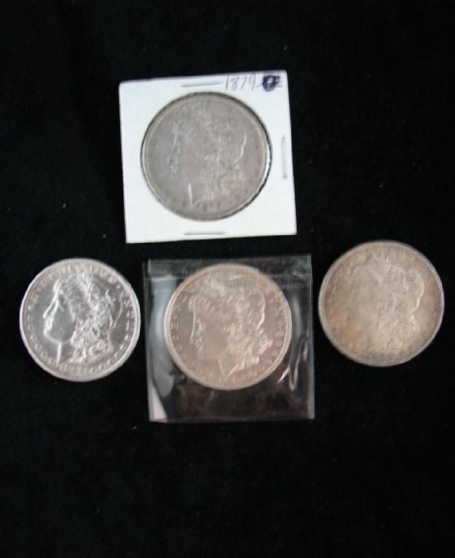 4 Morgan Dollars (1 of 1)