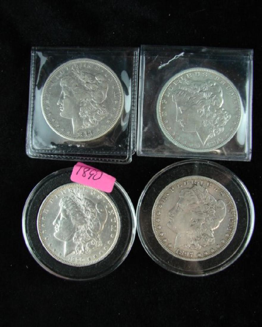 4 Morgan Dollars (1 of 1)