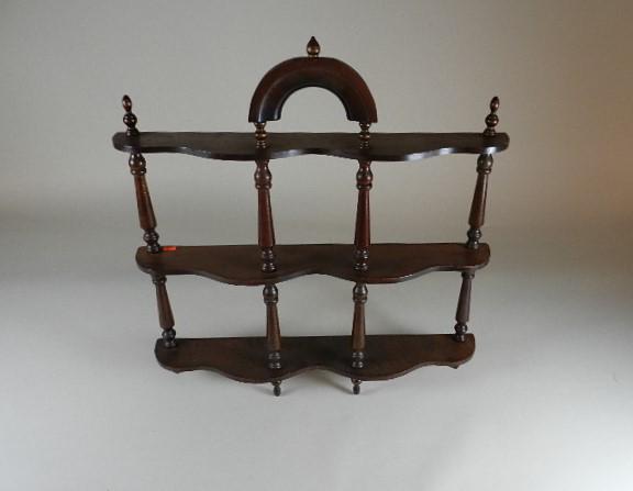 Hanging Display Shelf: 24" h