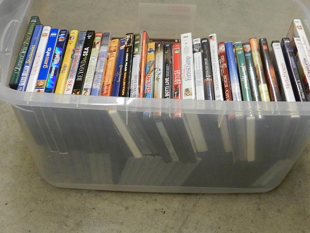 DVD's: Hitch, Forest Gump, Beyond the Sea, The Help, etc